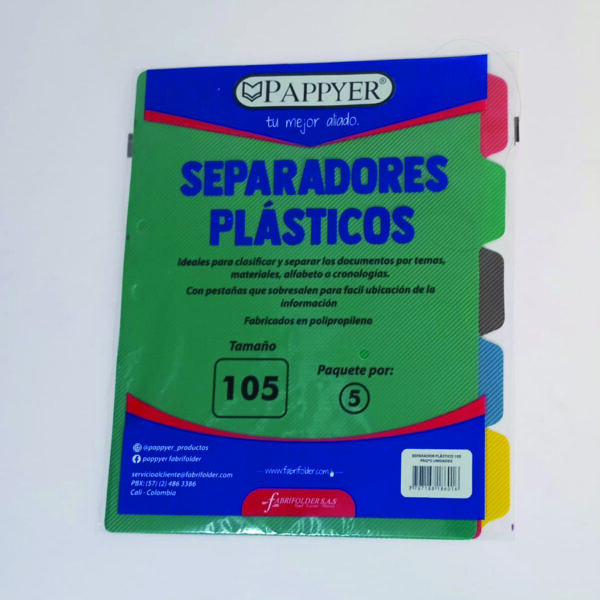 SEPARADOR PLASTICO *5